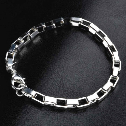 Sterling Silver Linked Bracelet