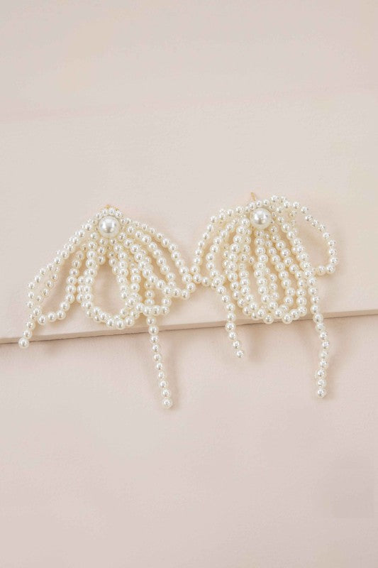 Antoinette Pearl Drop Earrings