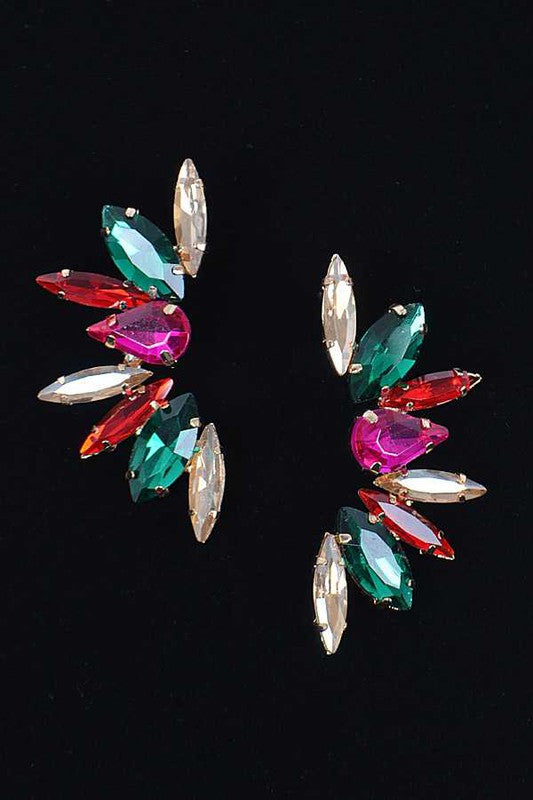 Marquis Crystal Iconic Earrings