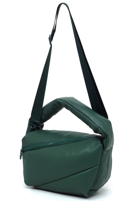 Fashion Puffy Tote Crossbody Bag