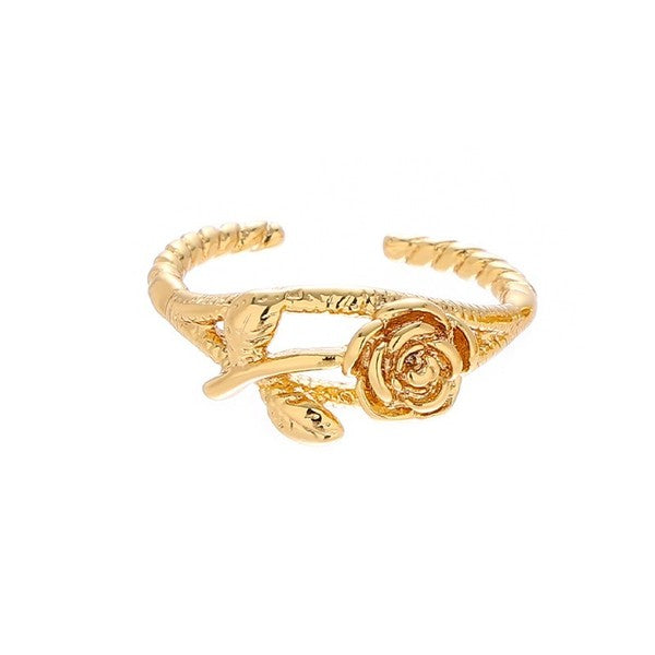 Rose and Star Ring